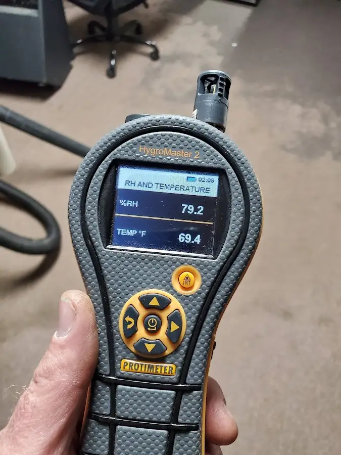 Moisture meter humidity assessment for Mold Remediation & Removal in Statesville